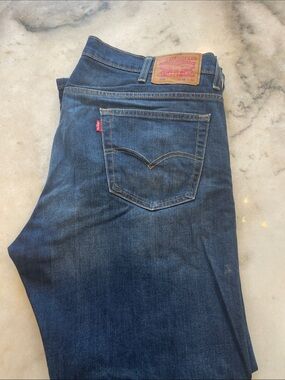 Levi's 569 Men's Indigo Straight Jeans 38x32